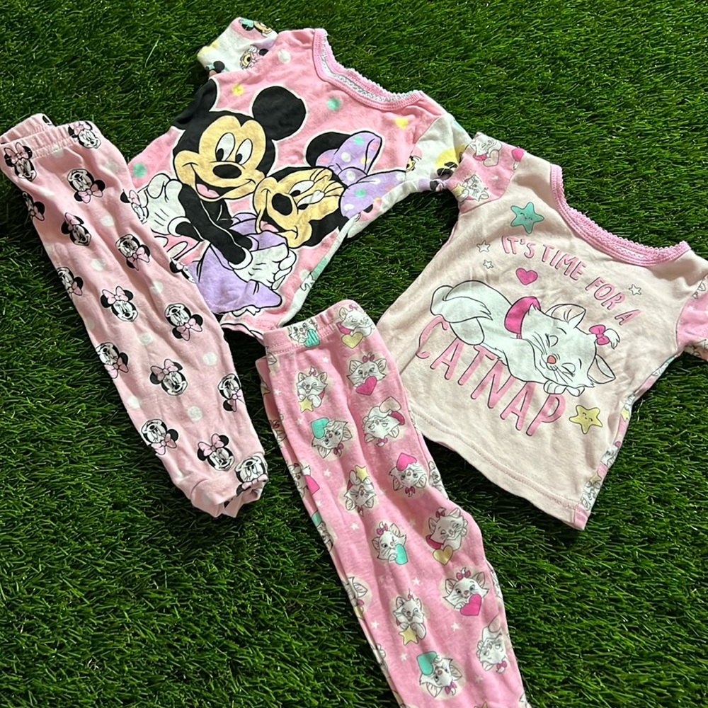 Disney Baby Fitted Pajama Sets - 2 pair